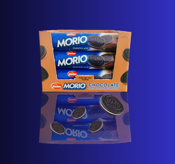Munchee Morio Biscuits Chocolate 133g x 12