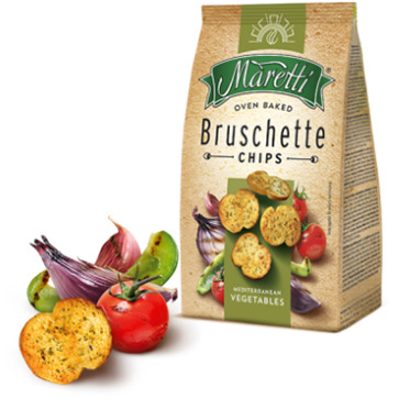 Maretti Bruschette Mediterranean Vegetables 70g x 15