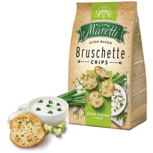 Maretti Bruschette Sour cream 70g x 15