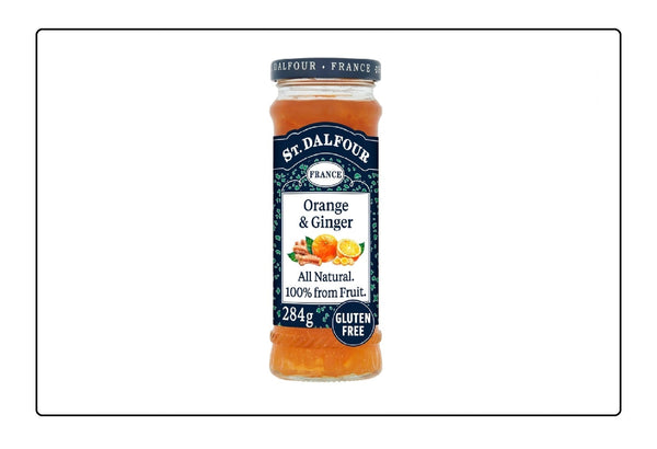 St. Dalfour Orange & Ginger Spread 6 Pack (284g x 6) Global Snacks