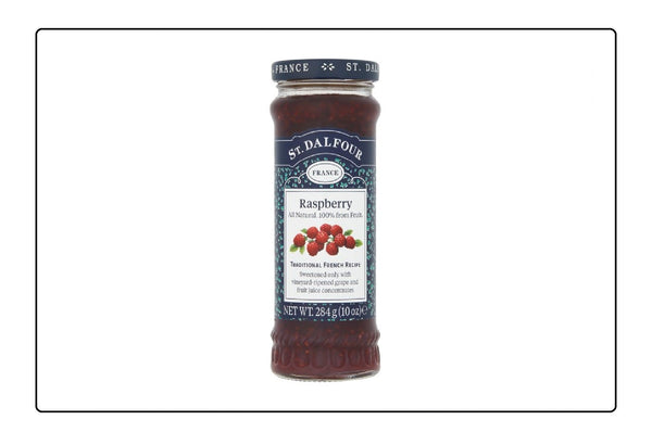 St. Dalfour Raspberry Spread 6 Pack (284g x 6) Global Snacks