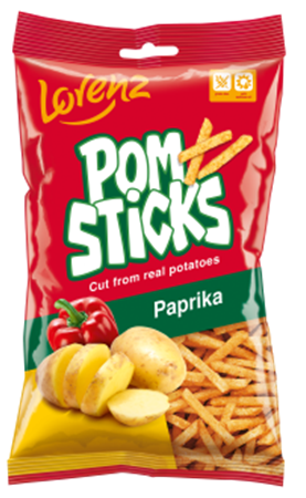 Lorenz Pomsticks Paprika 85g X 14